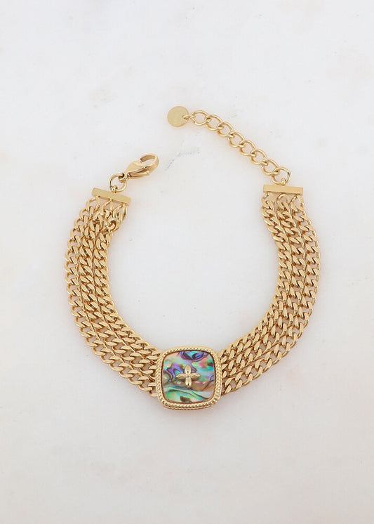 BRACELET ADELAIDE GRIS