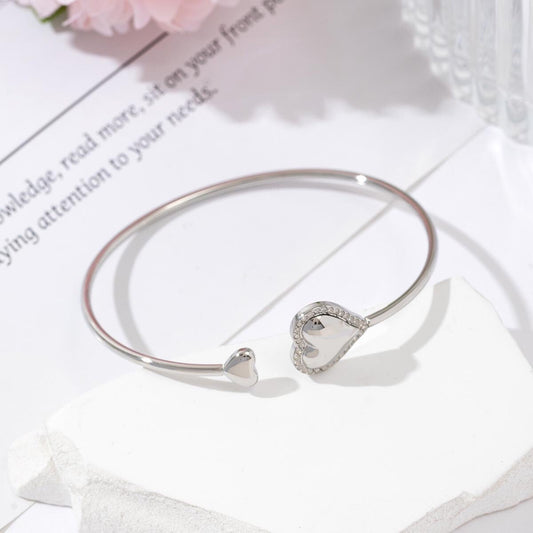 BRACELET JONC SABRINA argenté