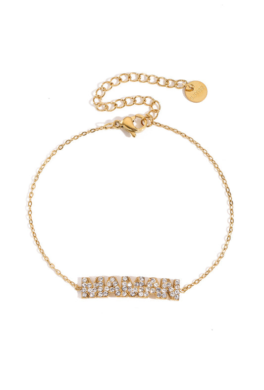 BRACELET MAMAN DORE