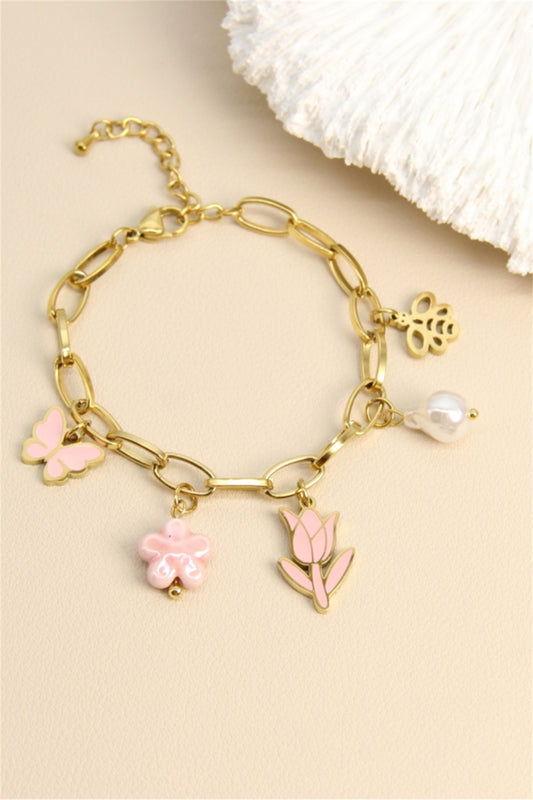 BRACELET IRIS ROSE