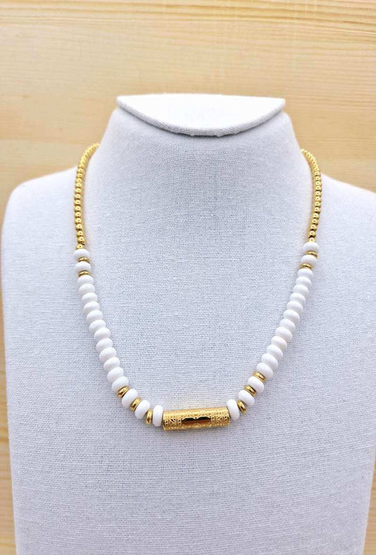 COLLIER JOSIANE BLANC