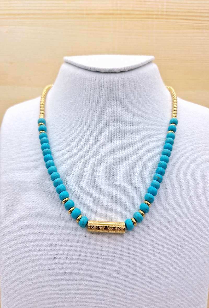 COLLIER JOSIANE TURQUOISE