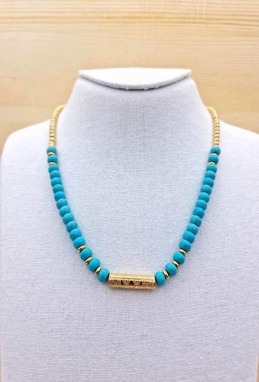 COLLIER JOSIANE TURQUOISE