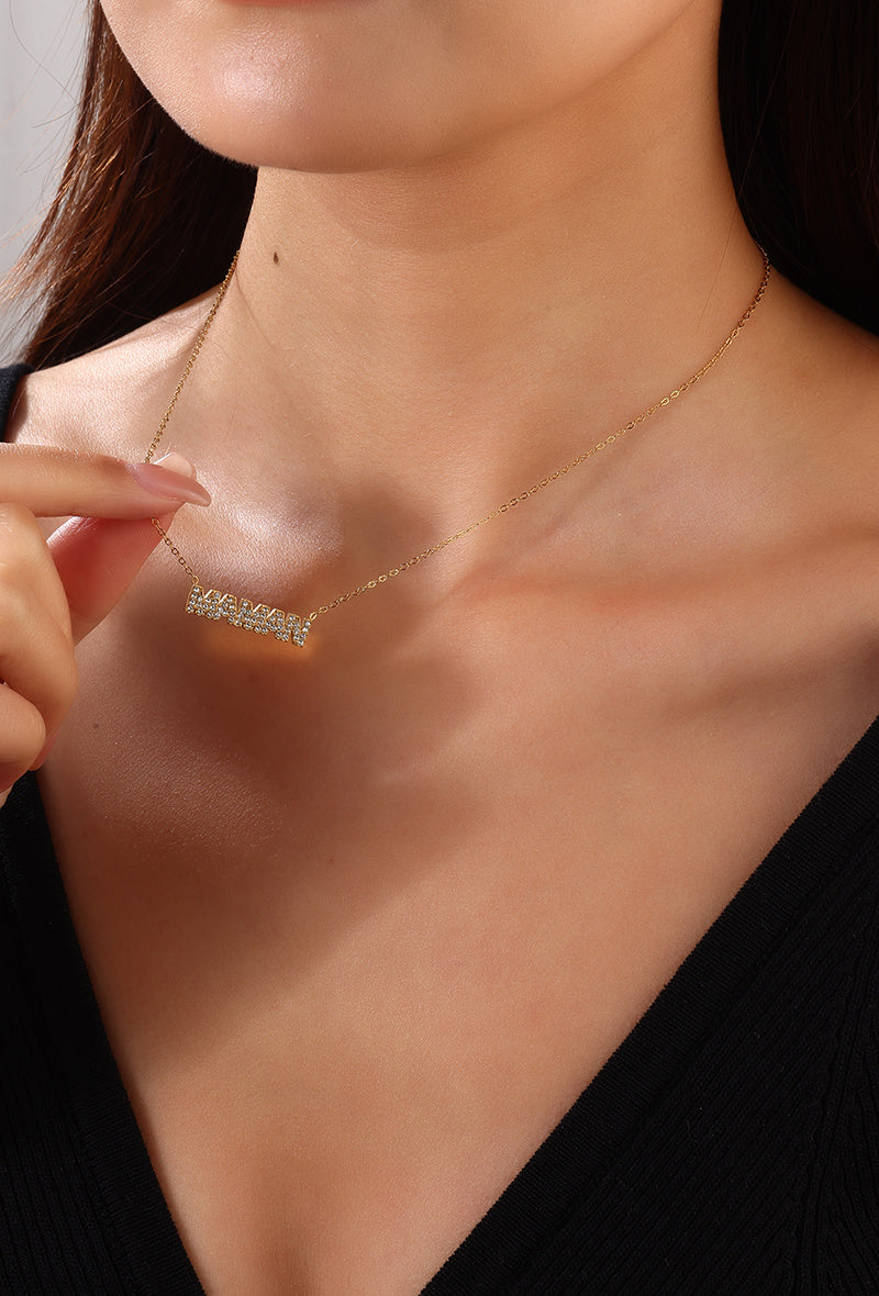 COLLIER MAMAN DORE