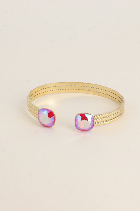 Jonc Phoebe - orné de cristaux de Swarovski® MAGENTA
