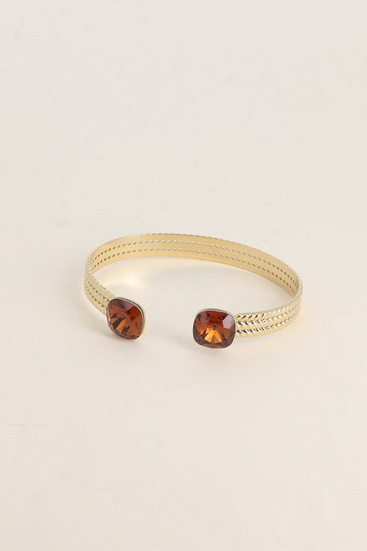 Jonc Phoebe - orné de cristaux de Swarovski® TERRACOTTA