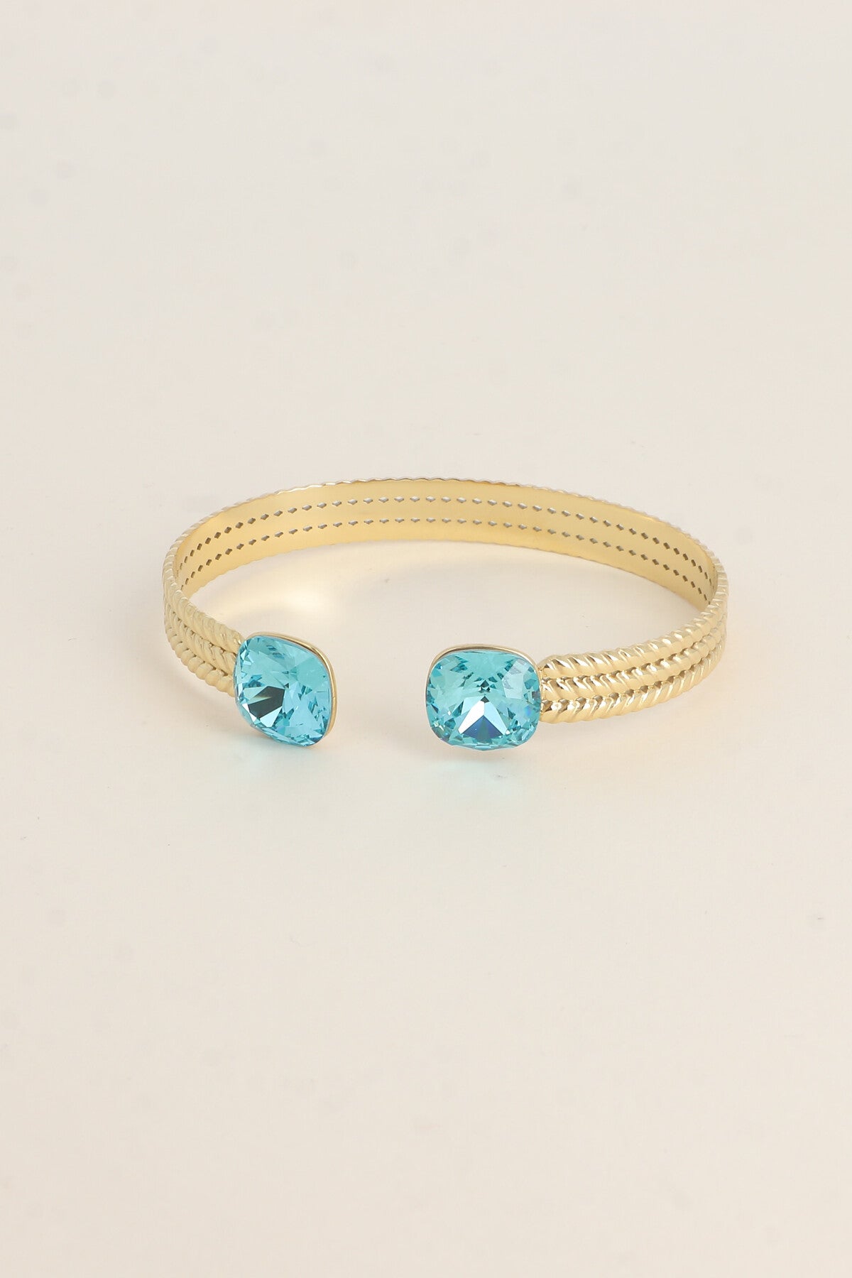 Jonc Phoebe - orné de cristaux de Swarovski® TURQUOISE