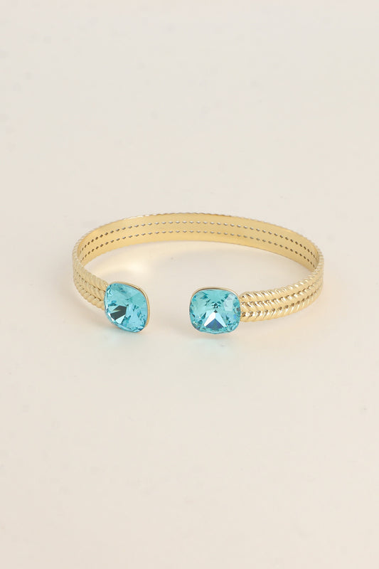 Jonc Phoebe - orné de cristaux de Swarovski® TURQUOISE