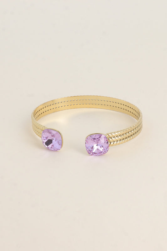 Jonc Phoebe - orné de cristaux de Swarovski® VIOLET