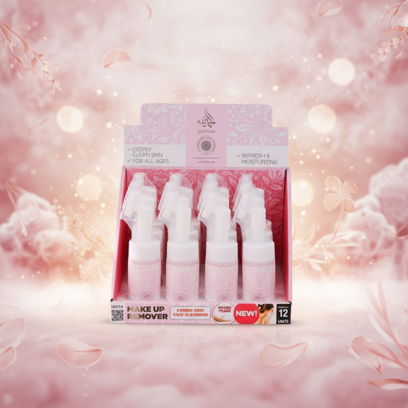 MOUSSE NETTOYANTE DEMAQUILLANTE YARA ROSE D'DONNA 100ML