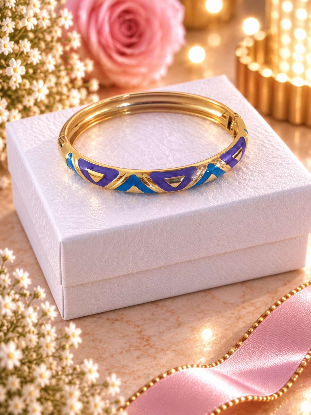 BRACELET ALEXANDRIE  BLEU