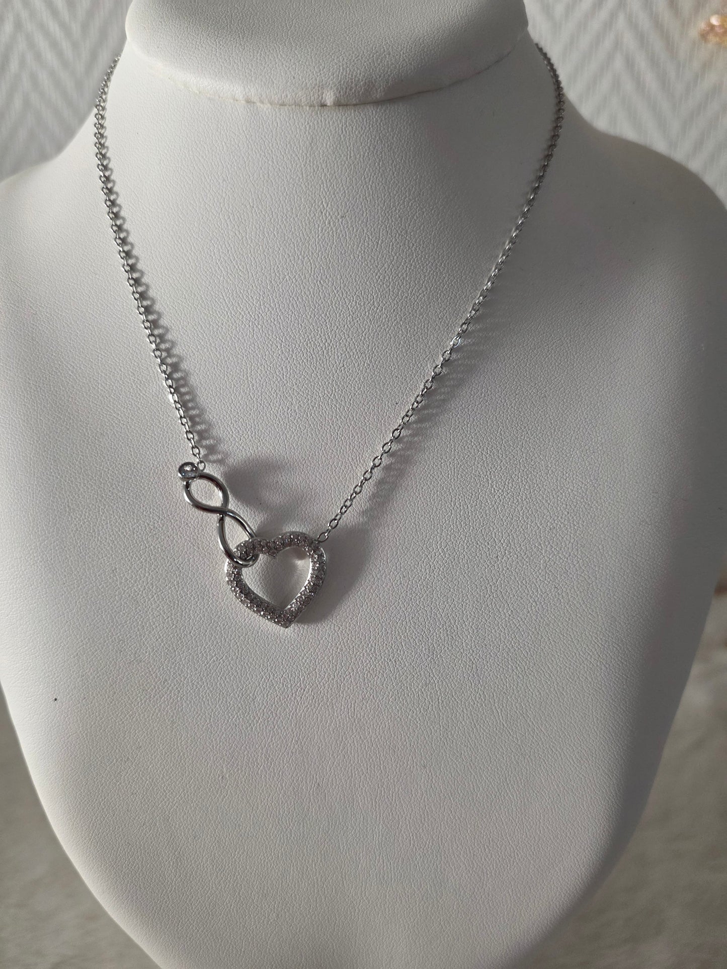 COLLIER LOVE ARGENT