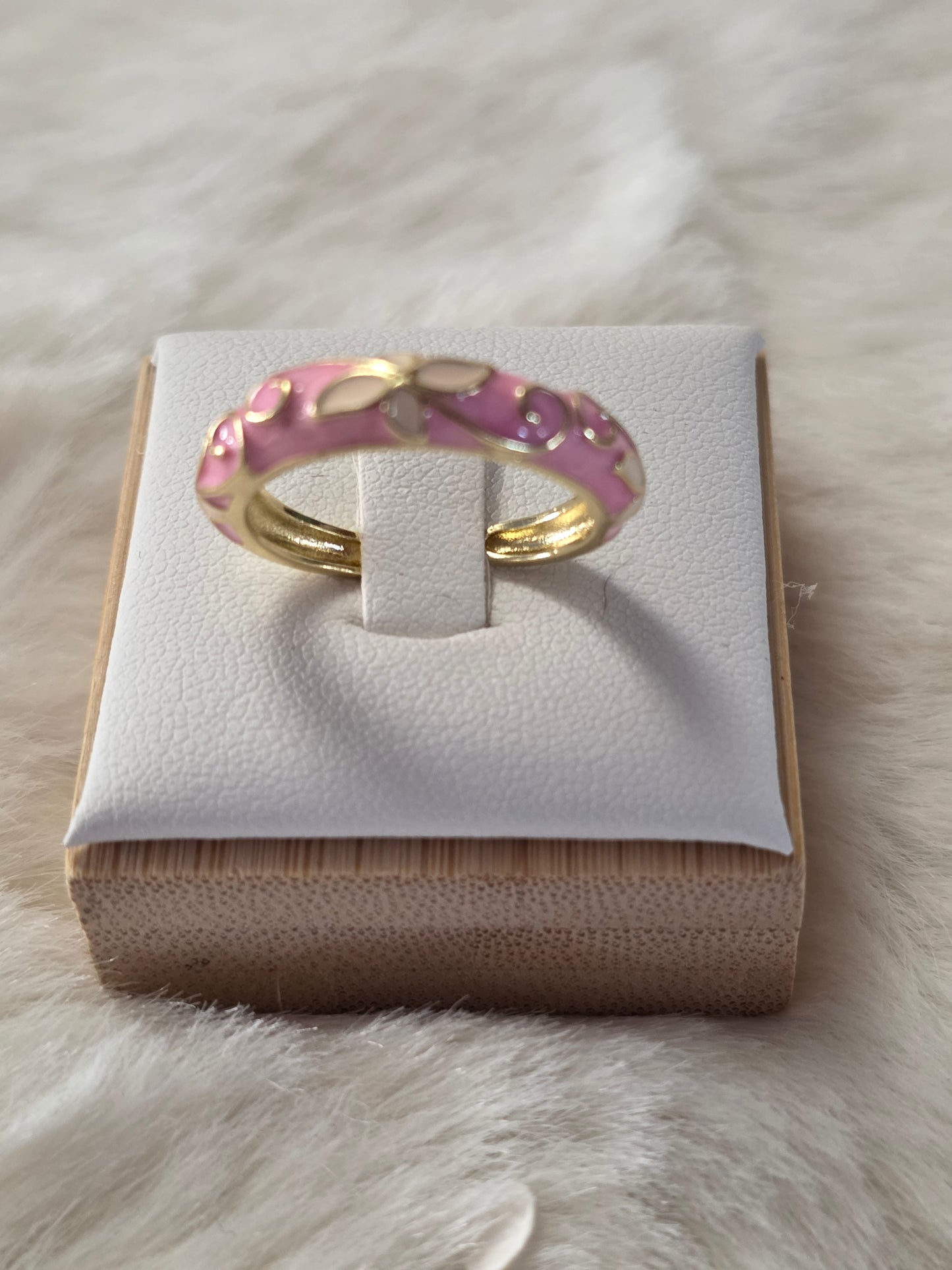 BAGUE CLEOPATRE ROSE