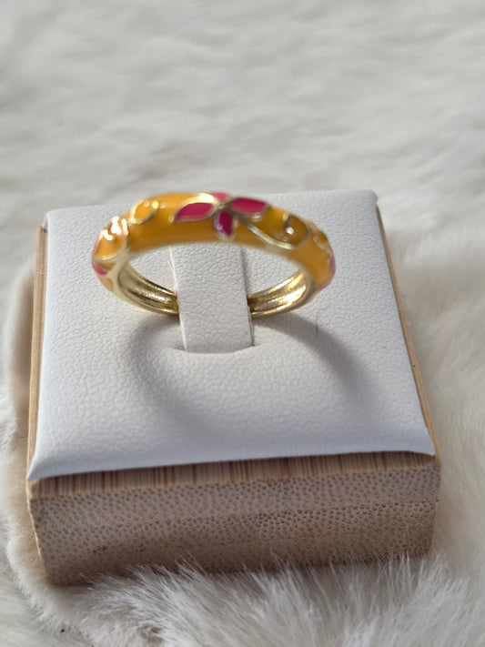 BAGUE CLEOPATRE ORANGE
