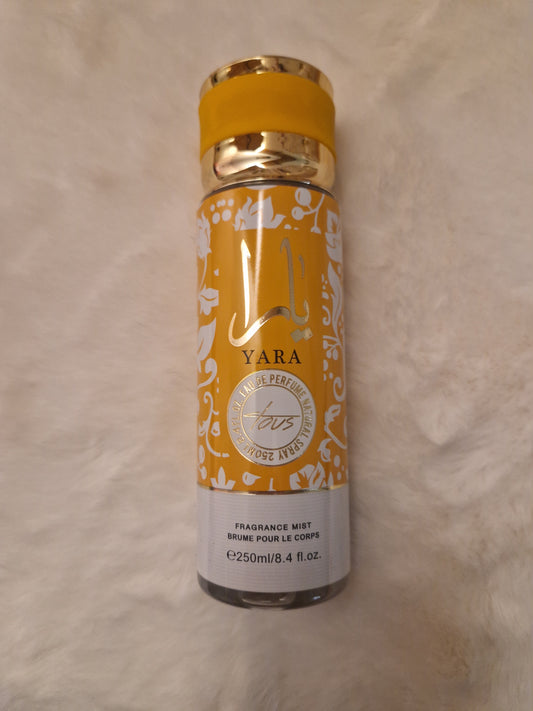 BRUME CORPS ET CHEVEUX  YARA ORANGE