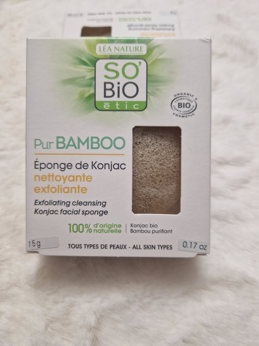 EPONGE DE KONJAC PUR BAMBOO