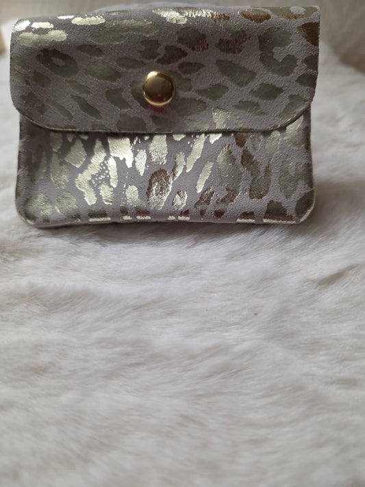 PORTEFEUILLE CHRISTINE LEOPARD BEIGE
