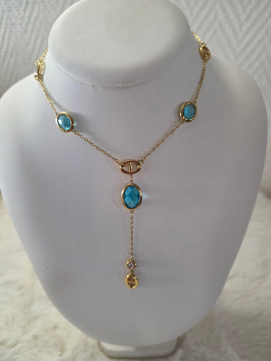 COLLIER LEA BLEU