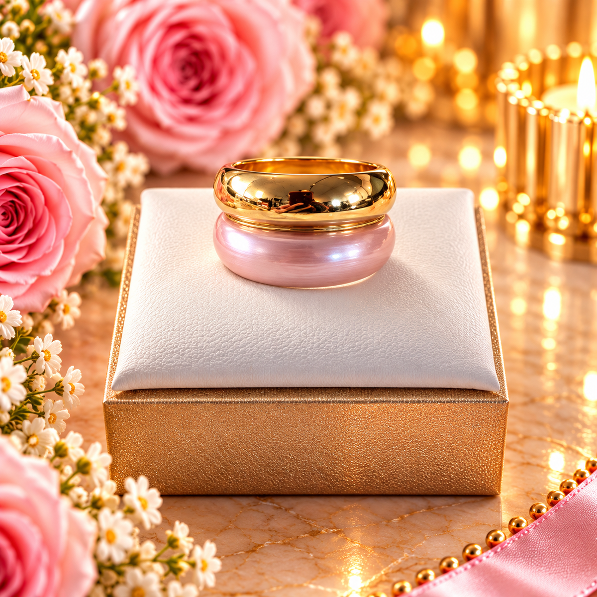 BAGUE SUMMER ROSE