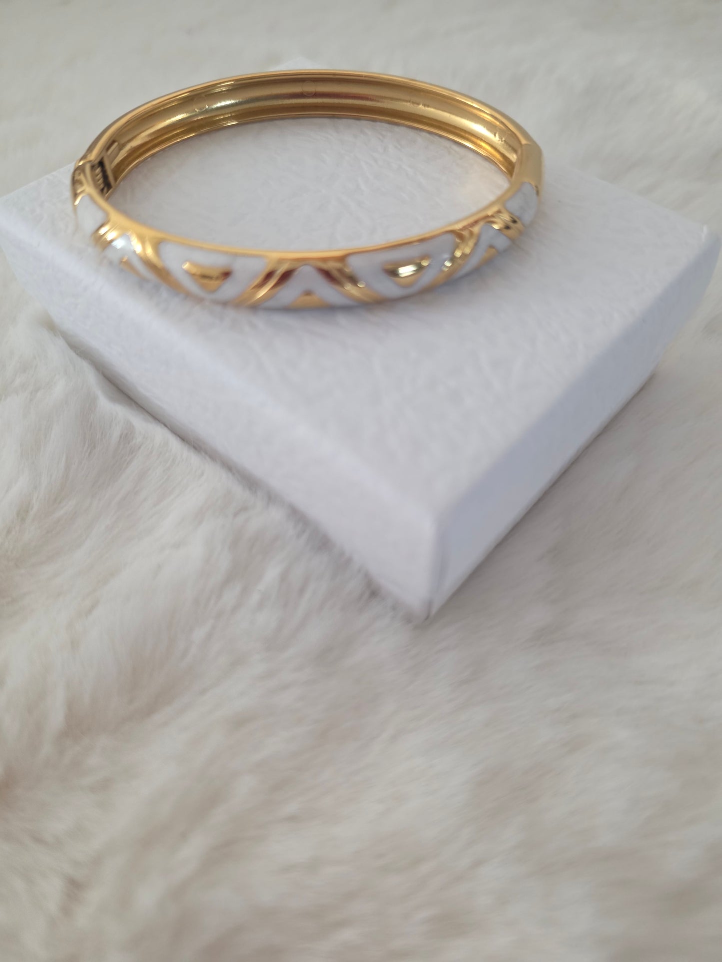 BRACELET ALEXANDRIE  BLANC