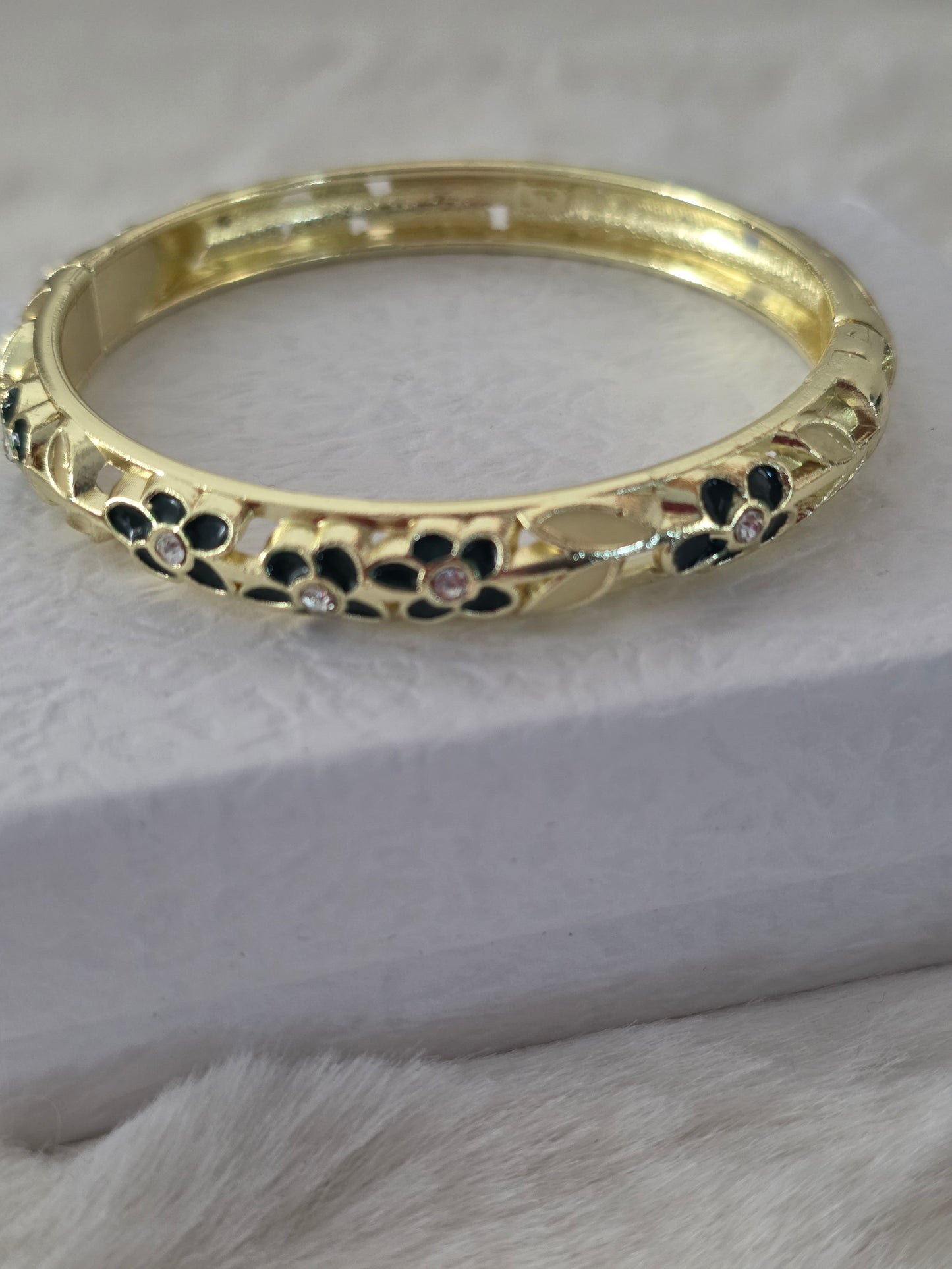 BRACELET CLEOPATRE VERT FONCE