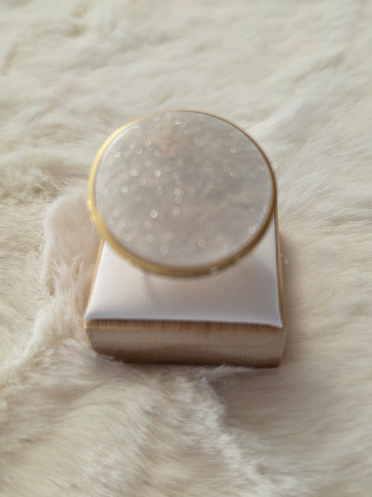BAGUE CAROLINE BLANC