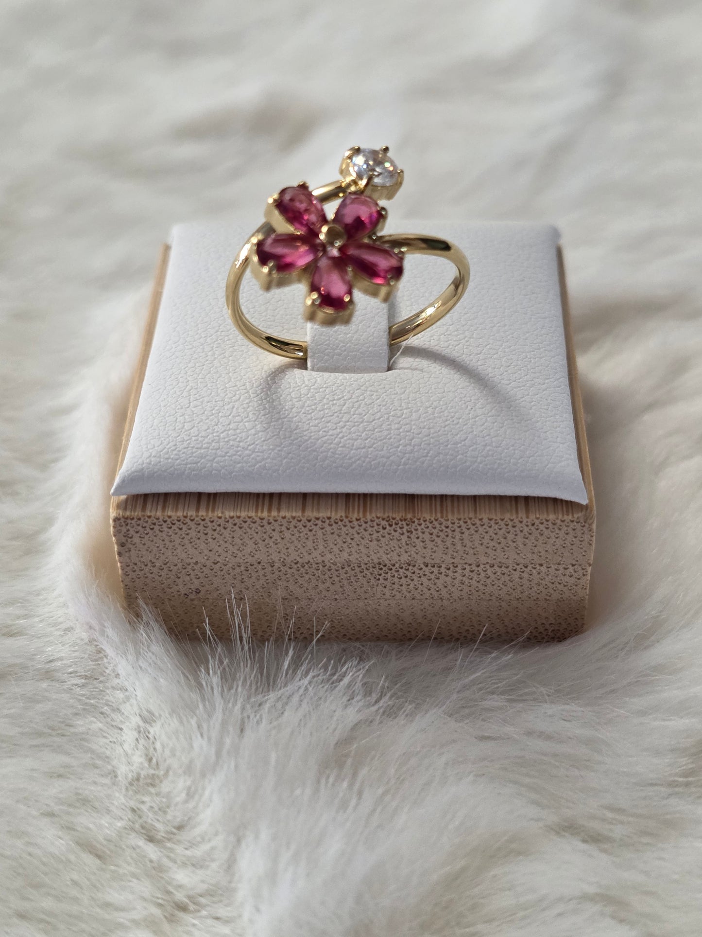 BAGUE LILIA ROSE