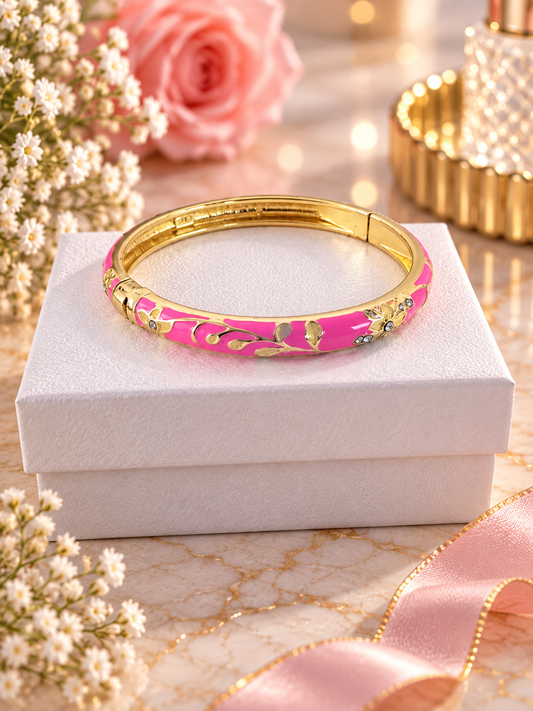 BRACELET CLEOPATRE ROSE BONBON