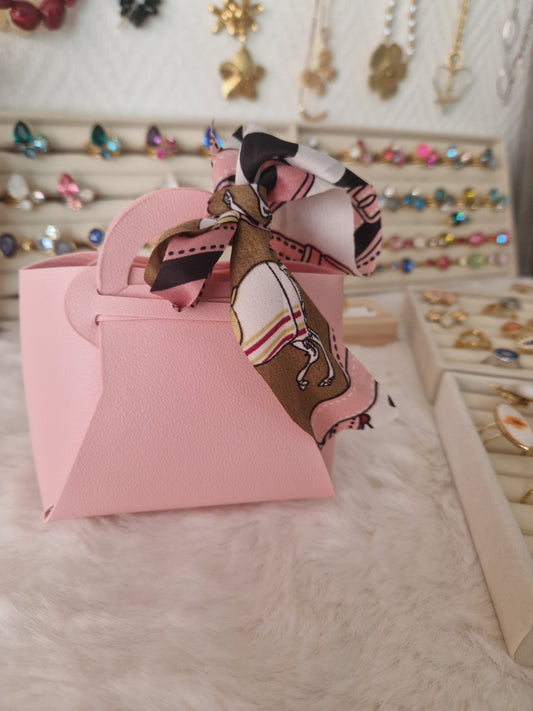 POCHETTE CADEAU ROSE