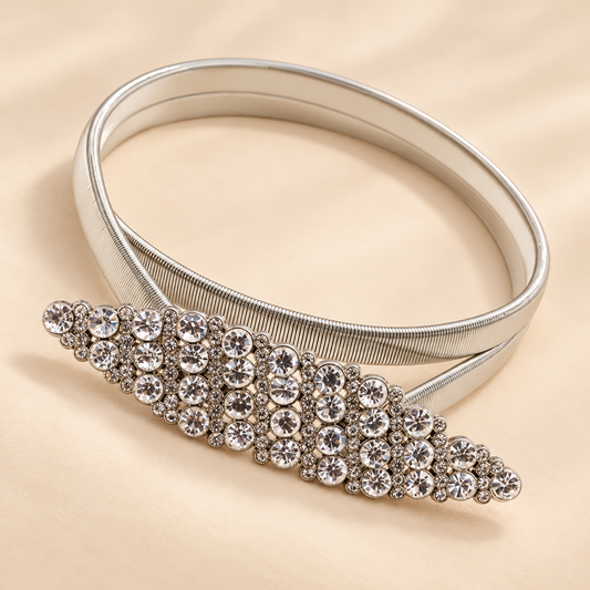 CEINTURE CATALINA ARGENTEE