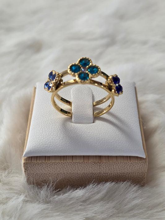 BAGUE CALINA BLEU