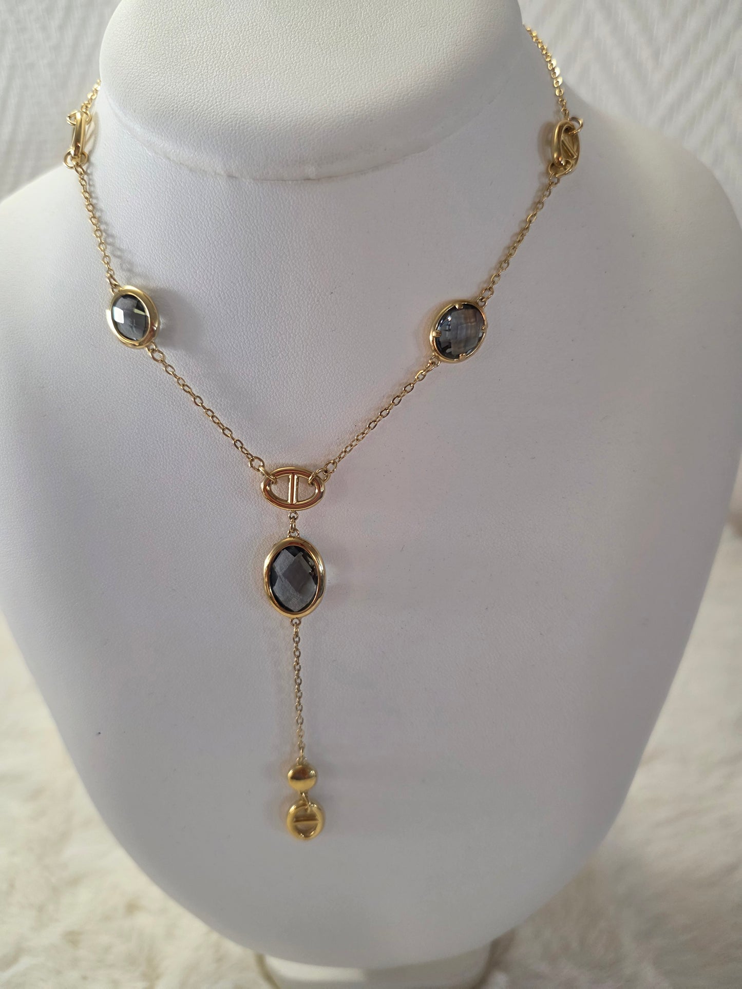 COLLIER LEA NOIR
