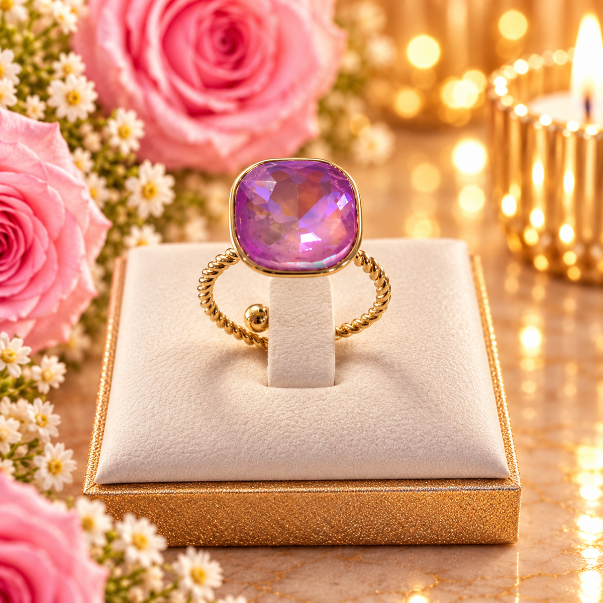 BAGUE GAIA BLUSH
