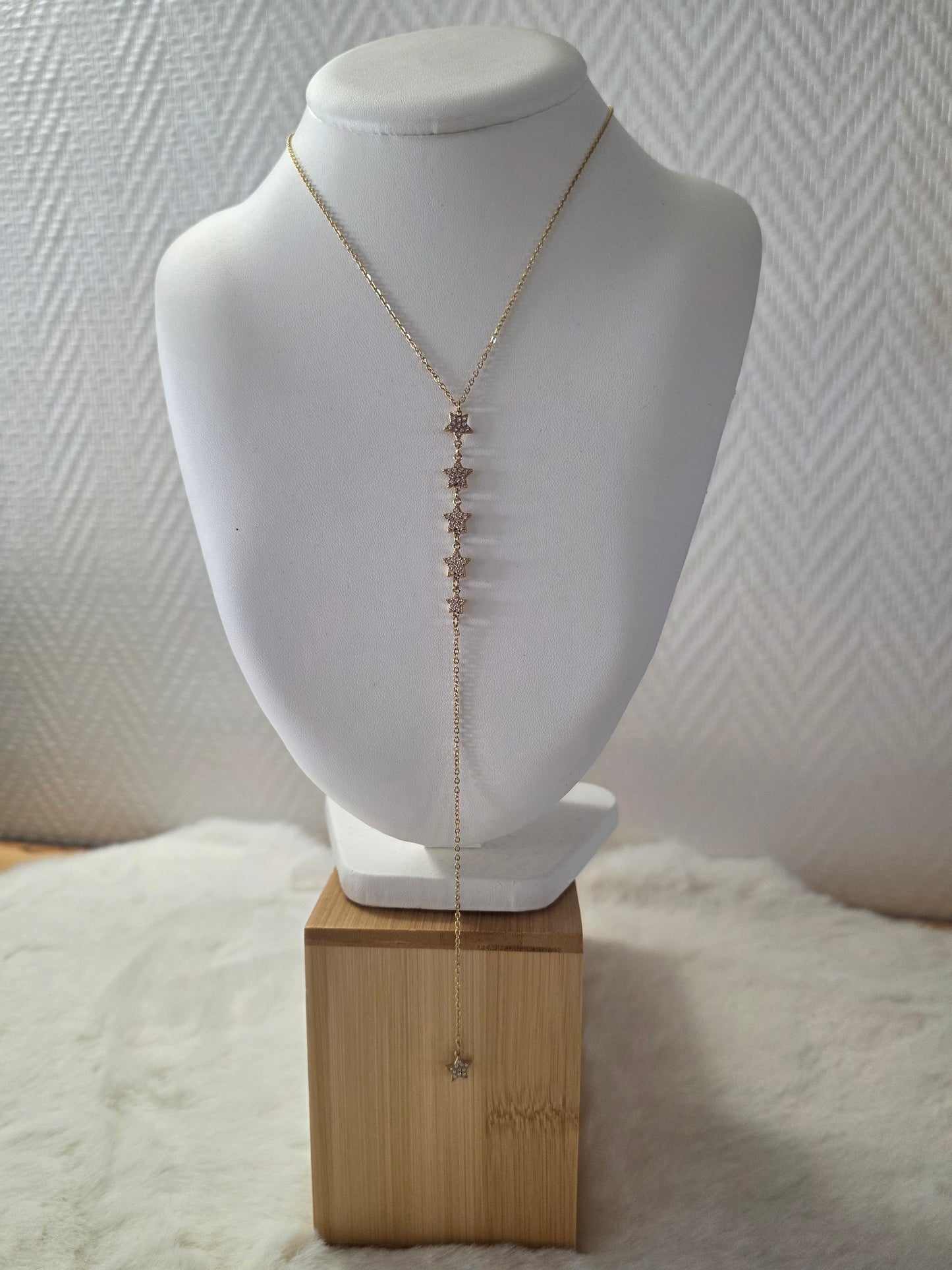 COLLIER ETOILE DORE