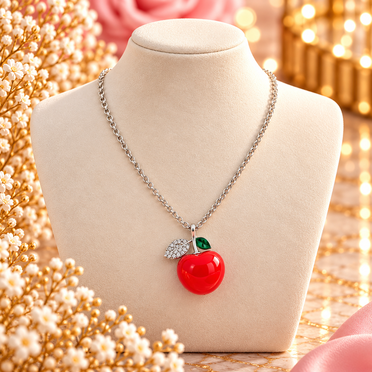 COLLIER NINA argenté