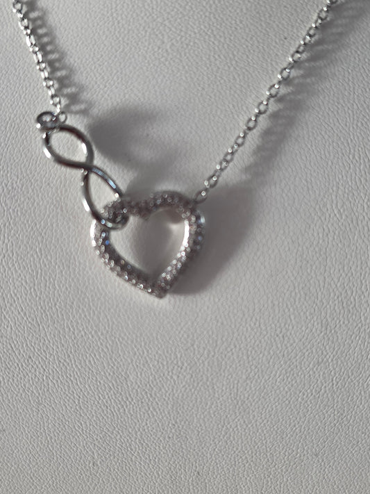 COLLIER LOVE ARGENT