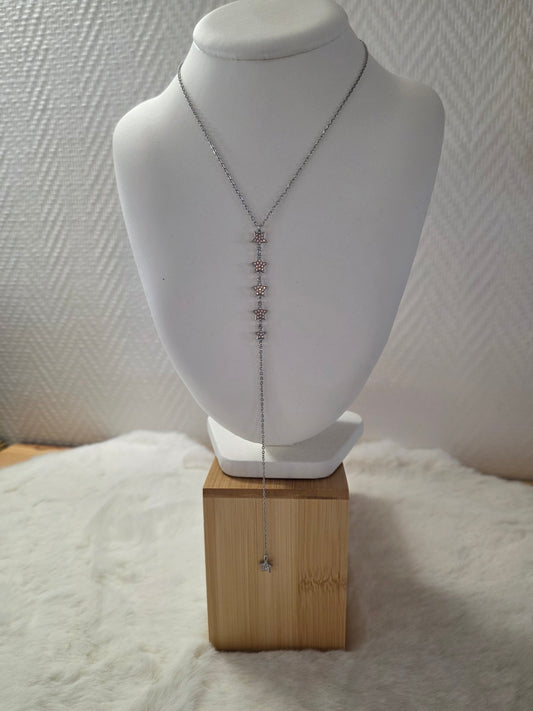 COLLIER ETOILE ARGENT