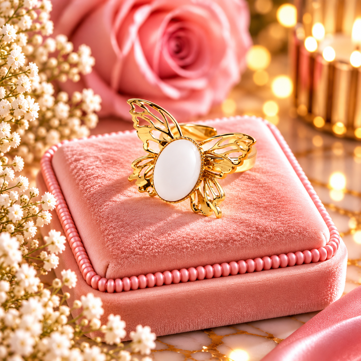 BAGUE ARIA BLANC