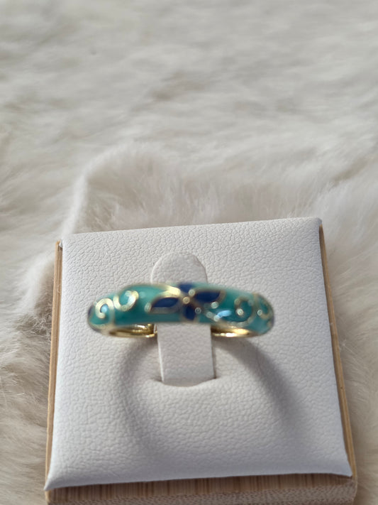 BAGUE CLEOPATRE VERT