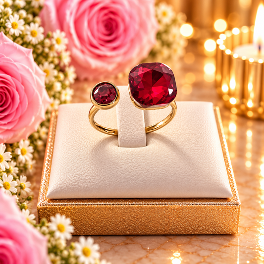 BAGUE NEHA ROUGE