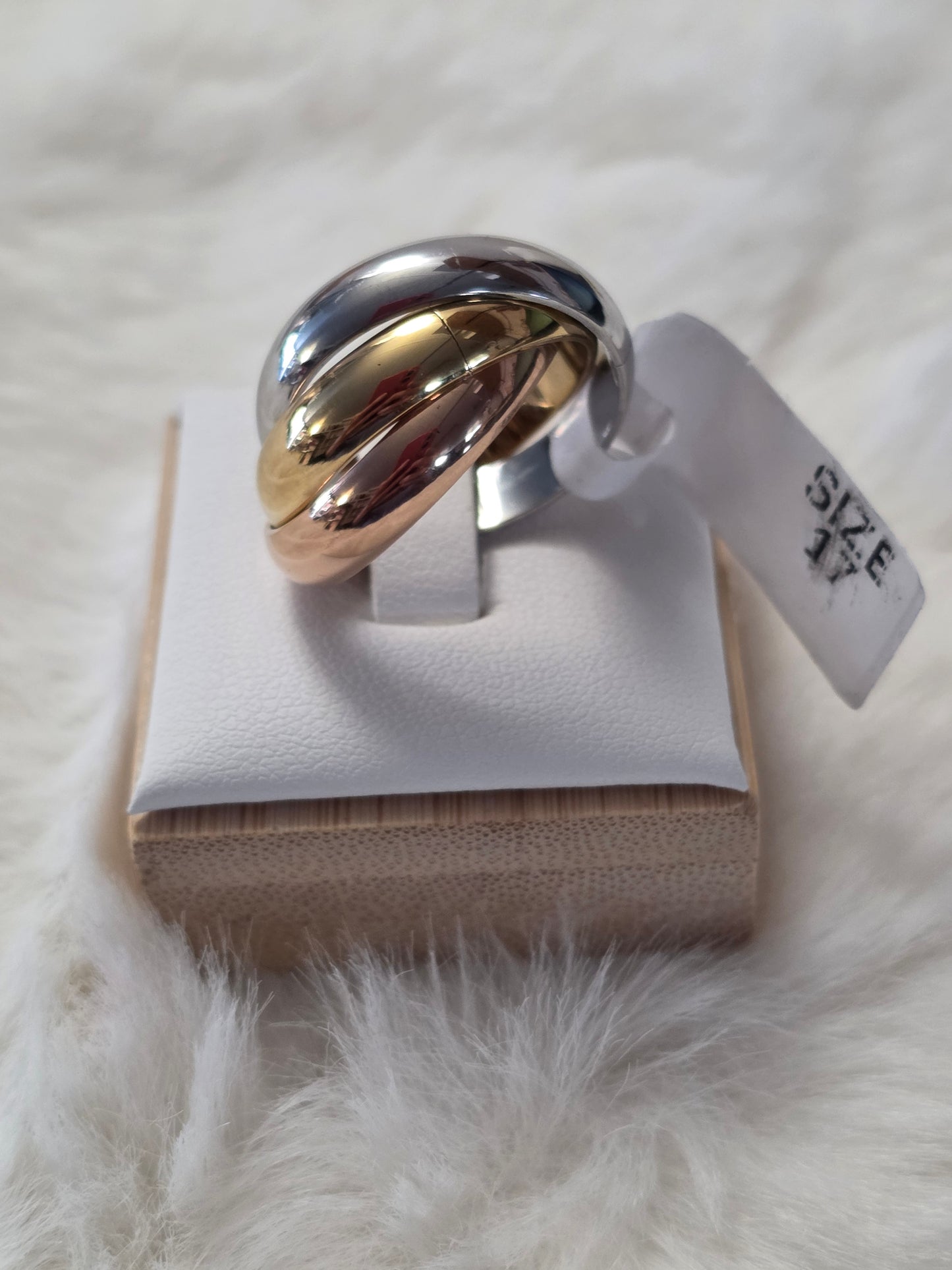 BAGUE TRIO TAILLE 50/52