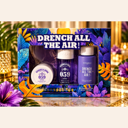 COFFRET SOIN DU CORPS 059 PRUNE VIOLETTE ORCHIDEE AMBRE