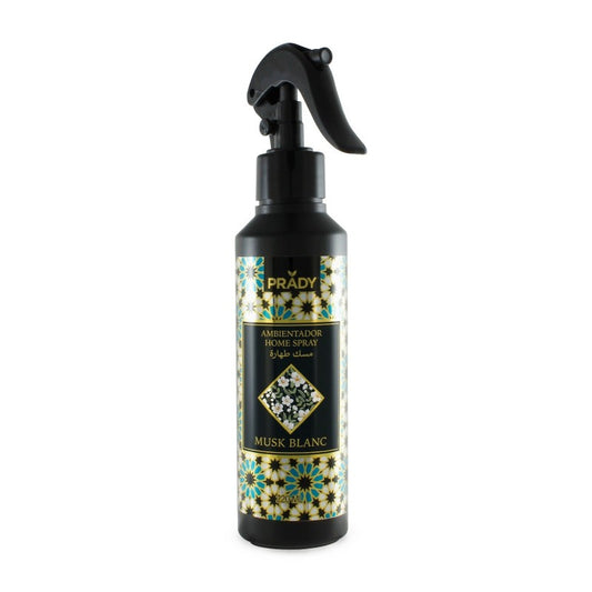 SPRAY D'AMBIANCE MAISON TISSU ET VOITURE PRADY MUSC BLANC TAHARA 220ML